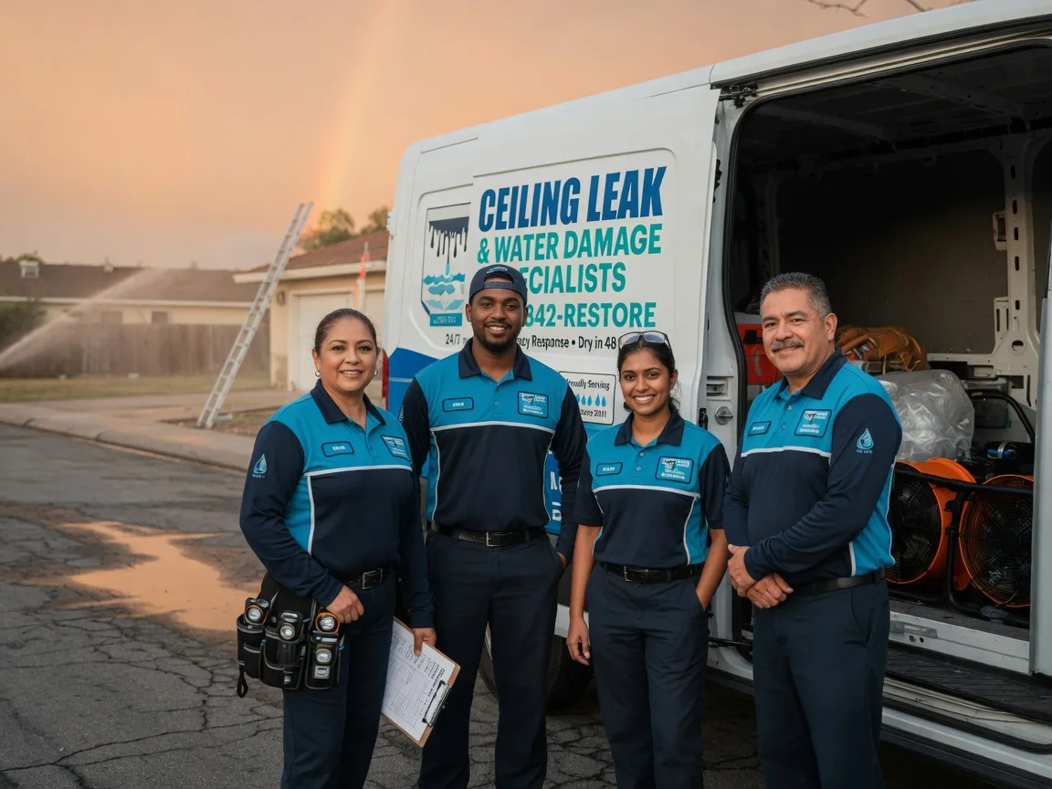 Ceiling Leak Cleanup company in Adrian, MI