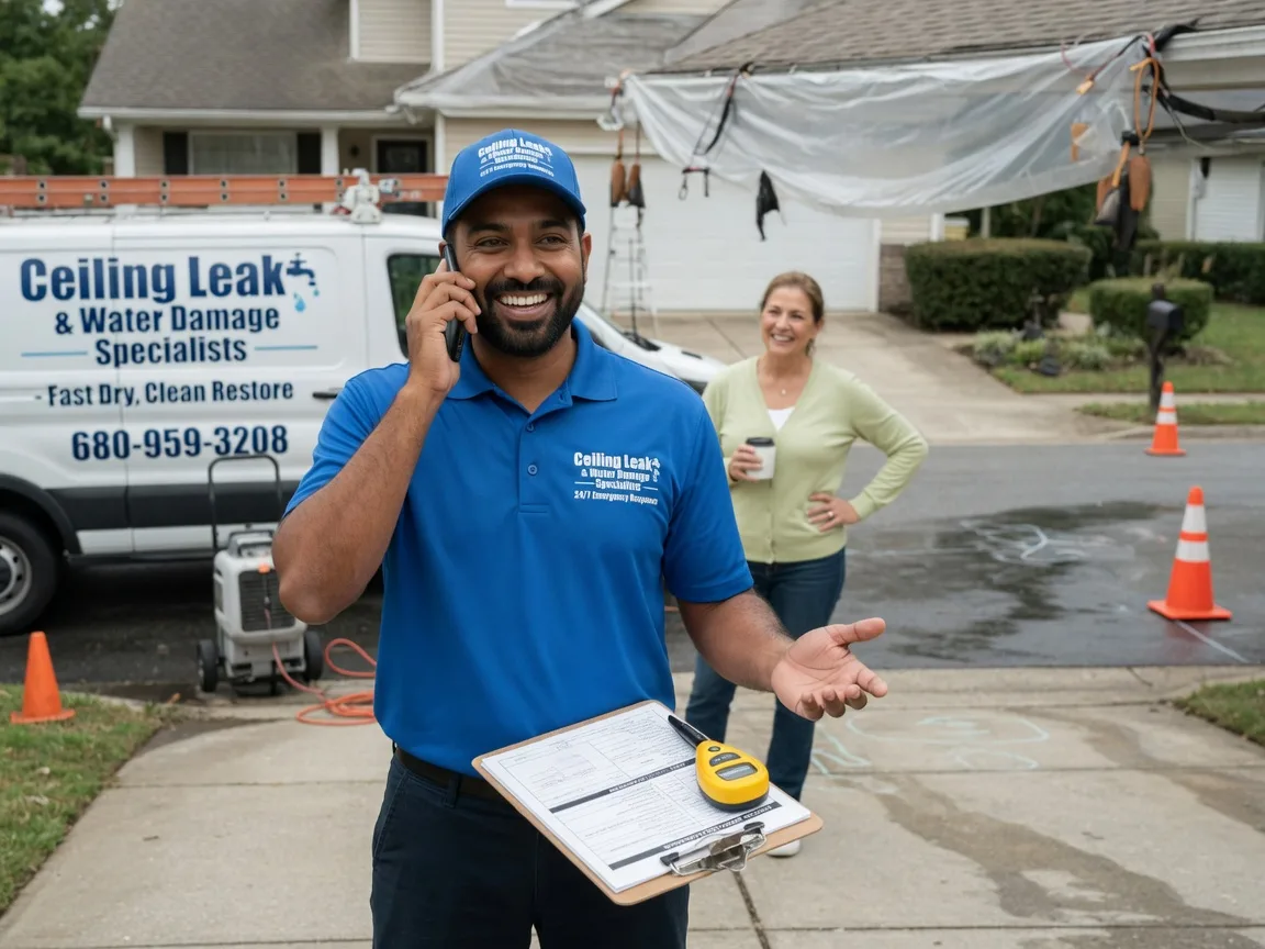Ceiling Leak Cleanup Adrian, MI FAQs